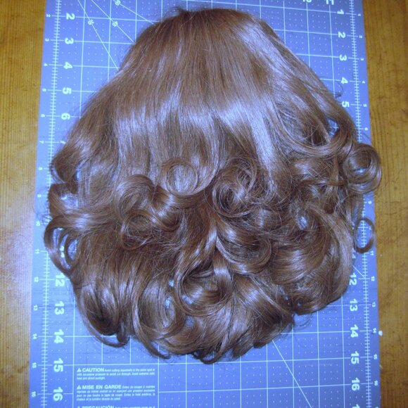 Vintage 100% Human Hair Fall from the 1970's -#8 Medium Brown NEW with tags - Picture 13 of 13